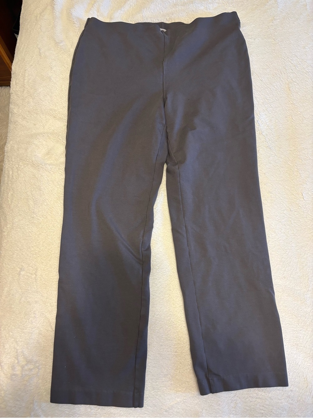 Liz Claiborne Women's Straight Leg Dark Gray Pants